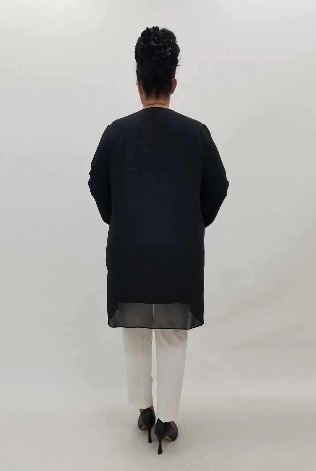 Miraggio Büyük Beden Tunik 99590 SİYAH