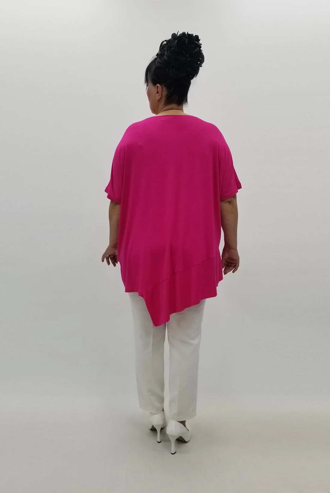 Miraggio Büyük Beden Tunik 99773 FUŞYA