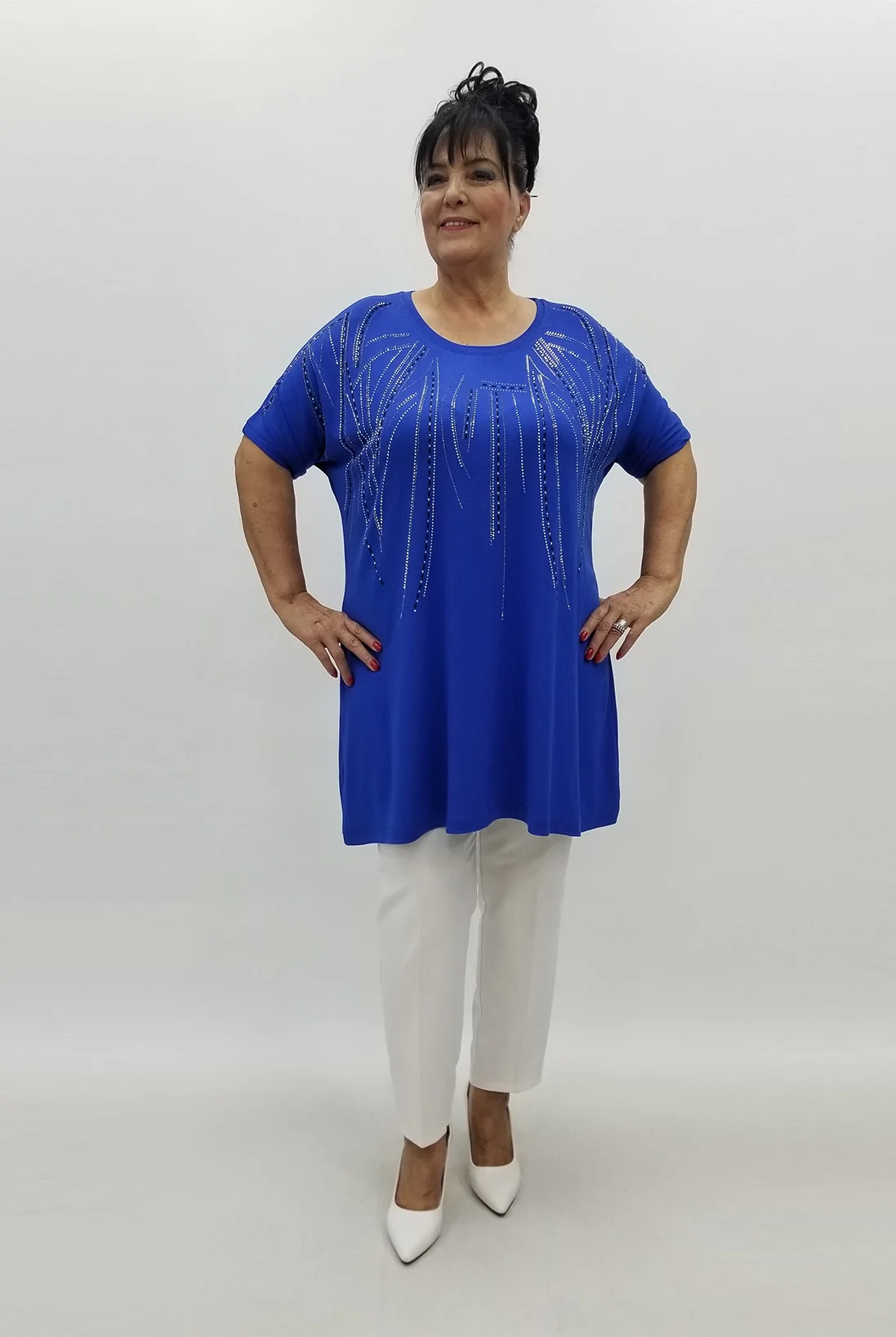 Miraggio Büyük Beden Tunik 99874 SAKS