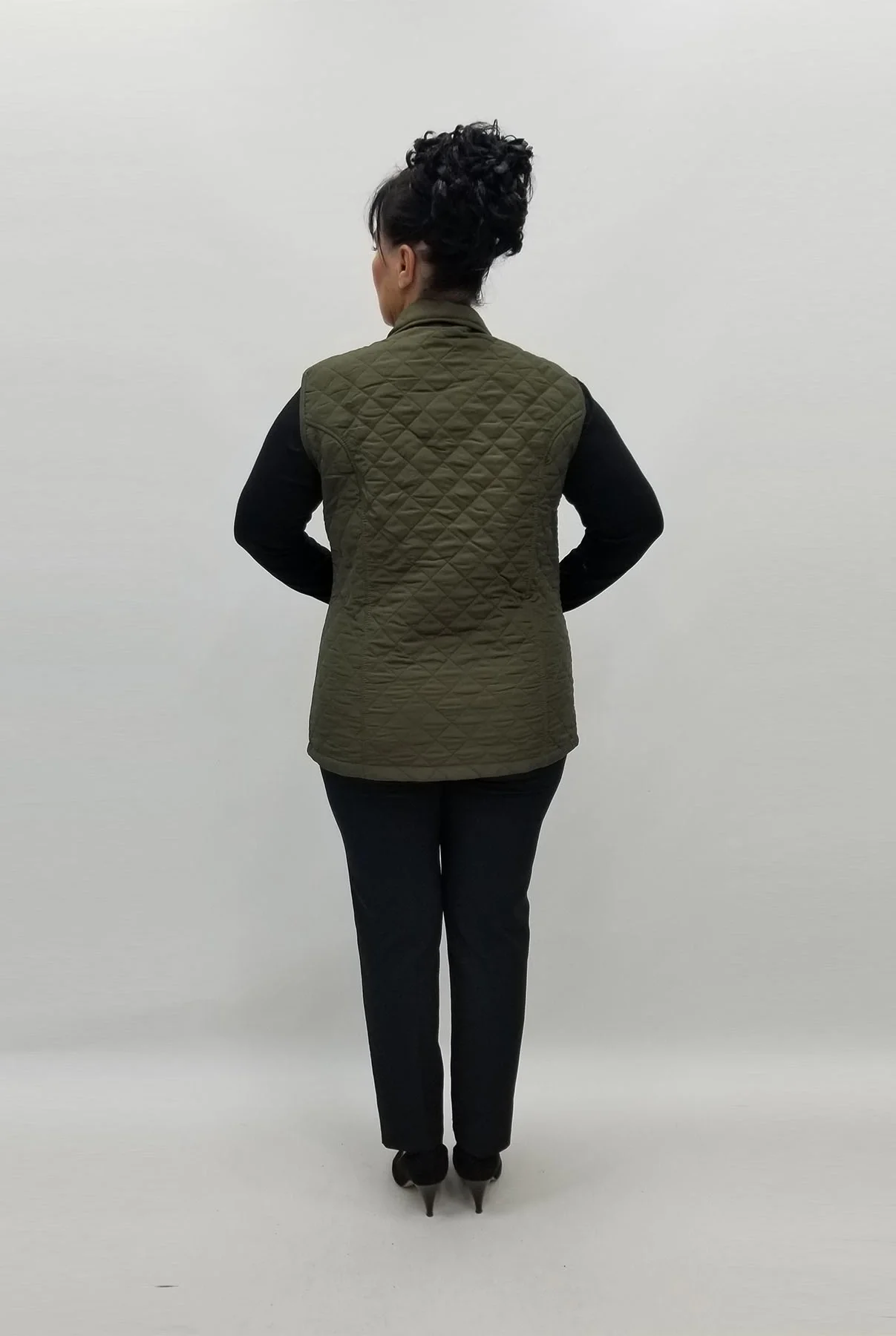 Miraggio Büyük Beden Yelek 96885 HAKİ