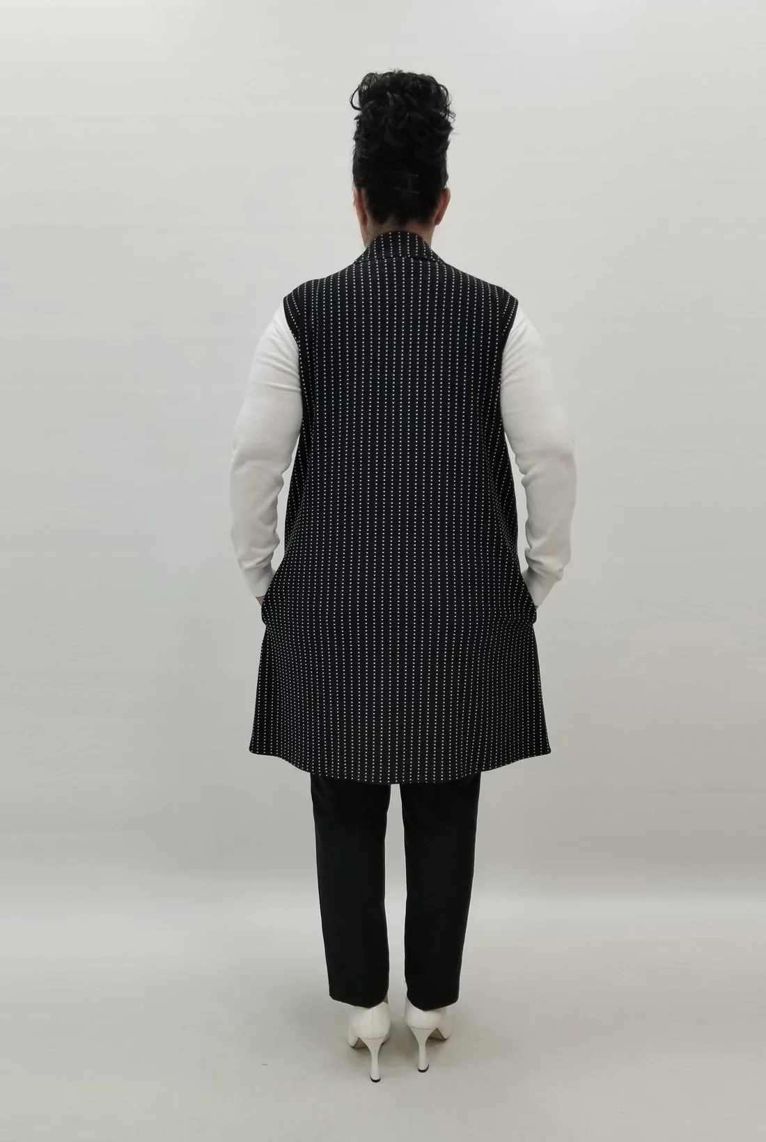 Miraggio Büyük Beden Yelek 99144 SİYAH