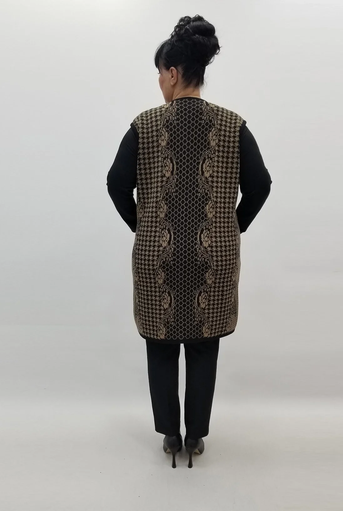 Miraggio Büyük Beden Yelek 99469 BEJ