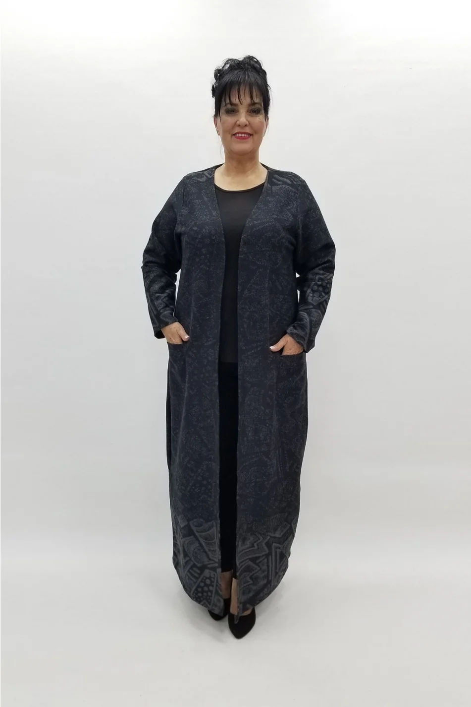 Miraggio Büyük Beden Ceket 97234 ANTRASİT