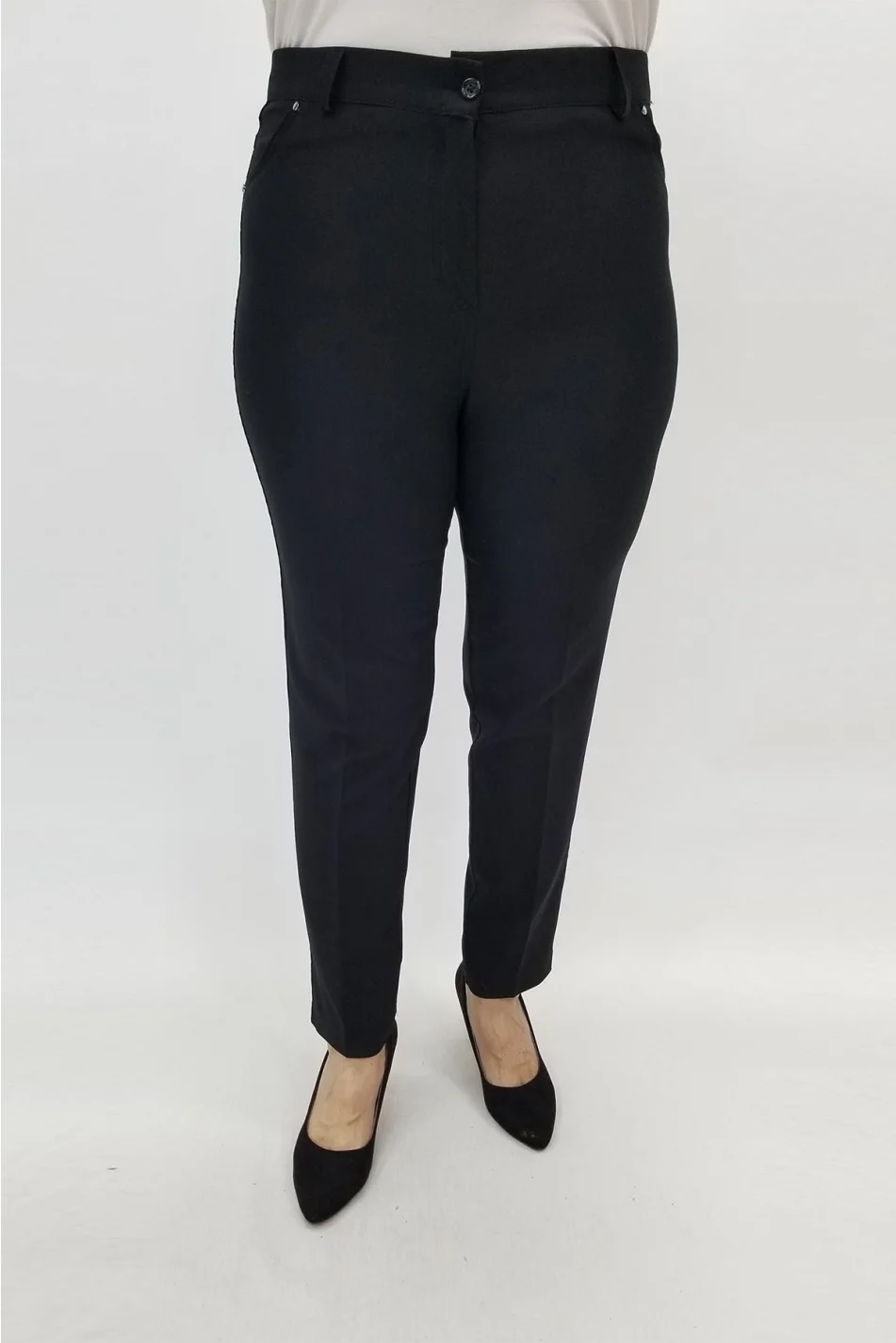 Miraggio Büyük Beden Pantolon 95018 SİYAH