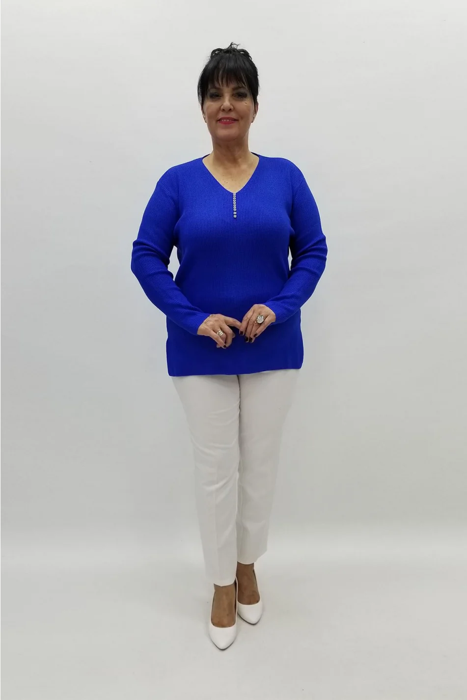 Miraggio Büyük Beden Triko 95820 SAKS