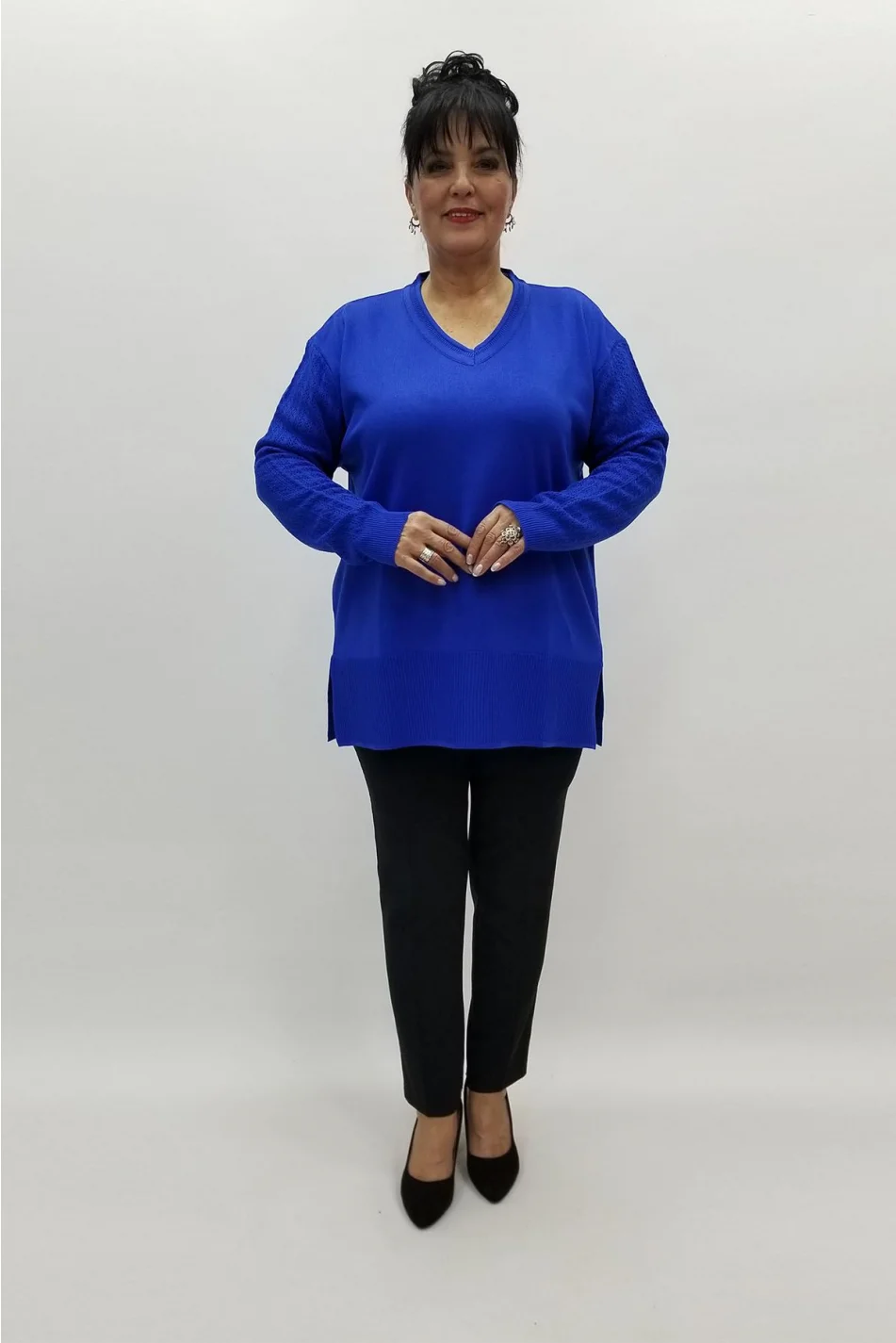 Miraggio Büyük Beden Triko 97142 SAKS