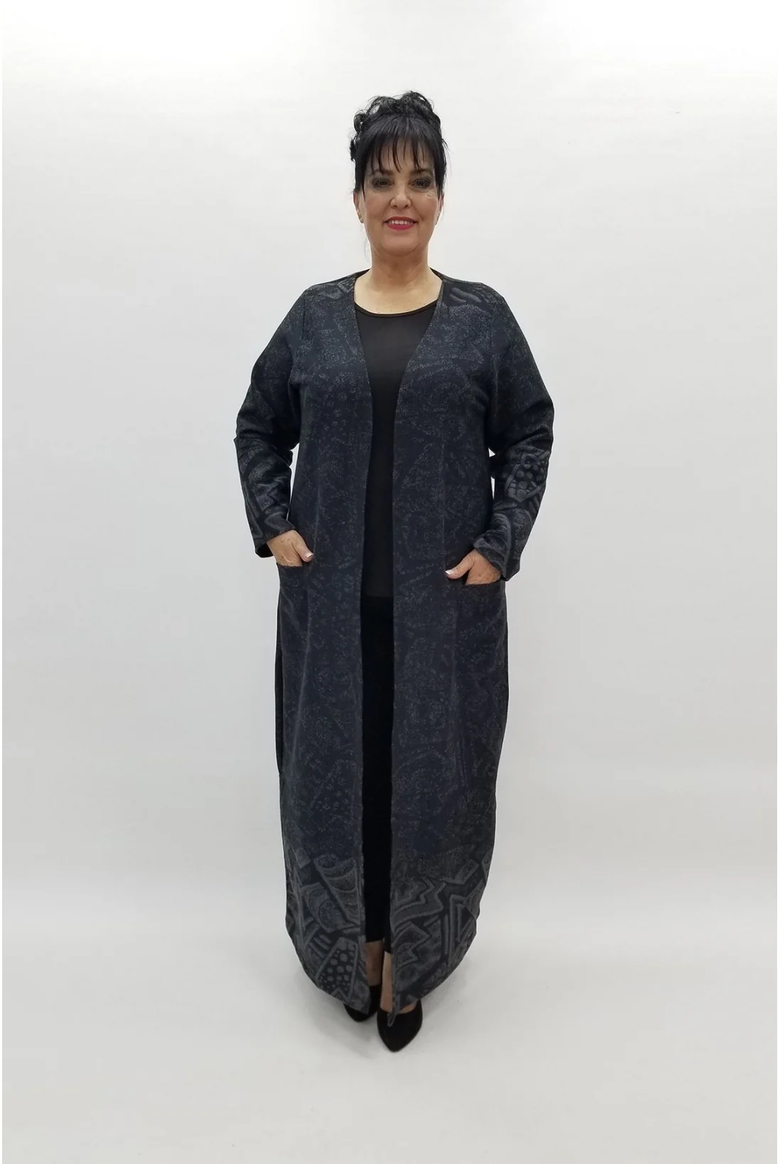 Miraggio Büyük Beden Ceket 97234 ANTRASİT