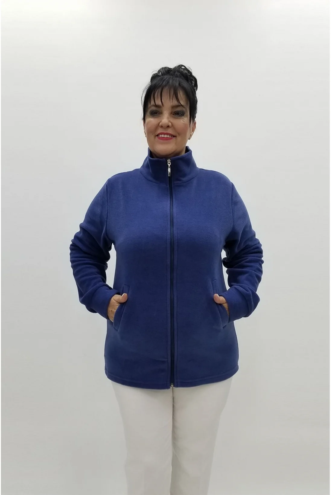 Miraggio Büyük Beden Ceket 97240 İNDİGO