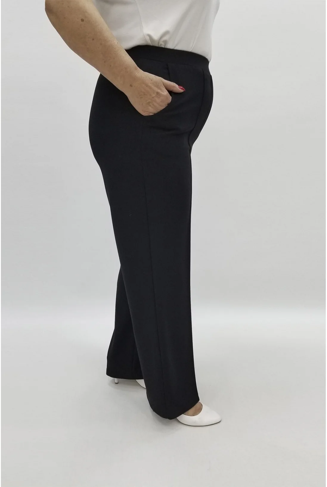 Miraggio Büyük Beden Pantolon 94996 SİYAH