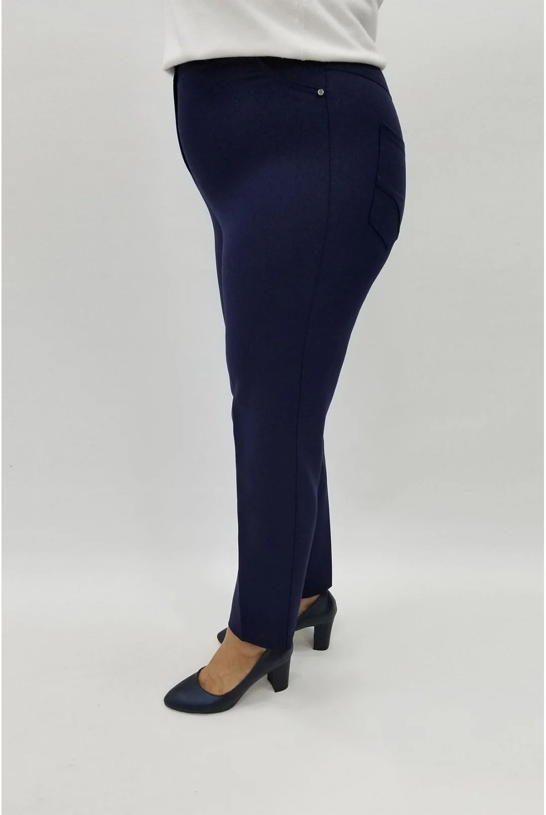 Miraggio Büyük Beden Pantolon 95018 LACİVERT
