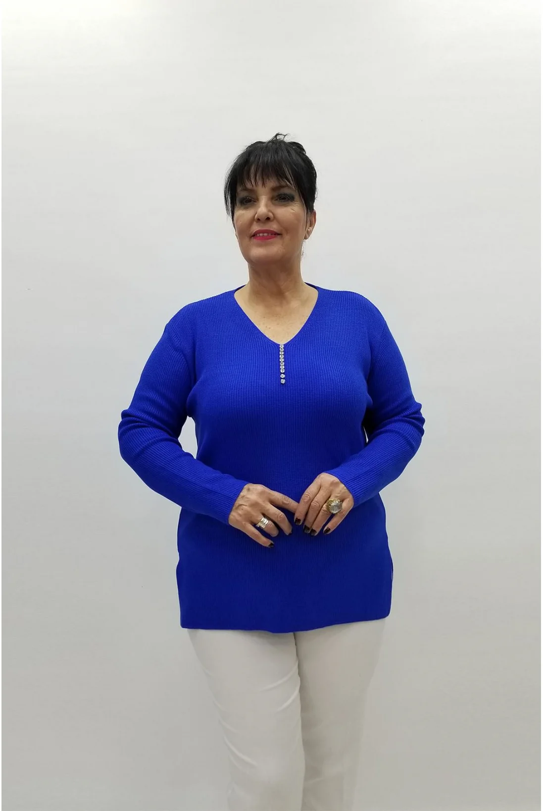 Miraggio Büyük Beden Triko 95820 SAKS