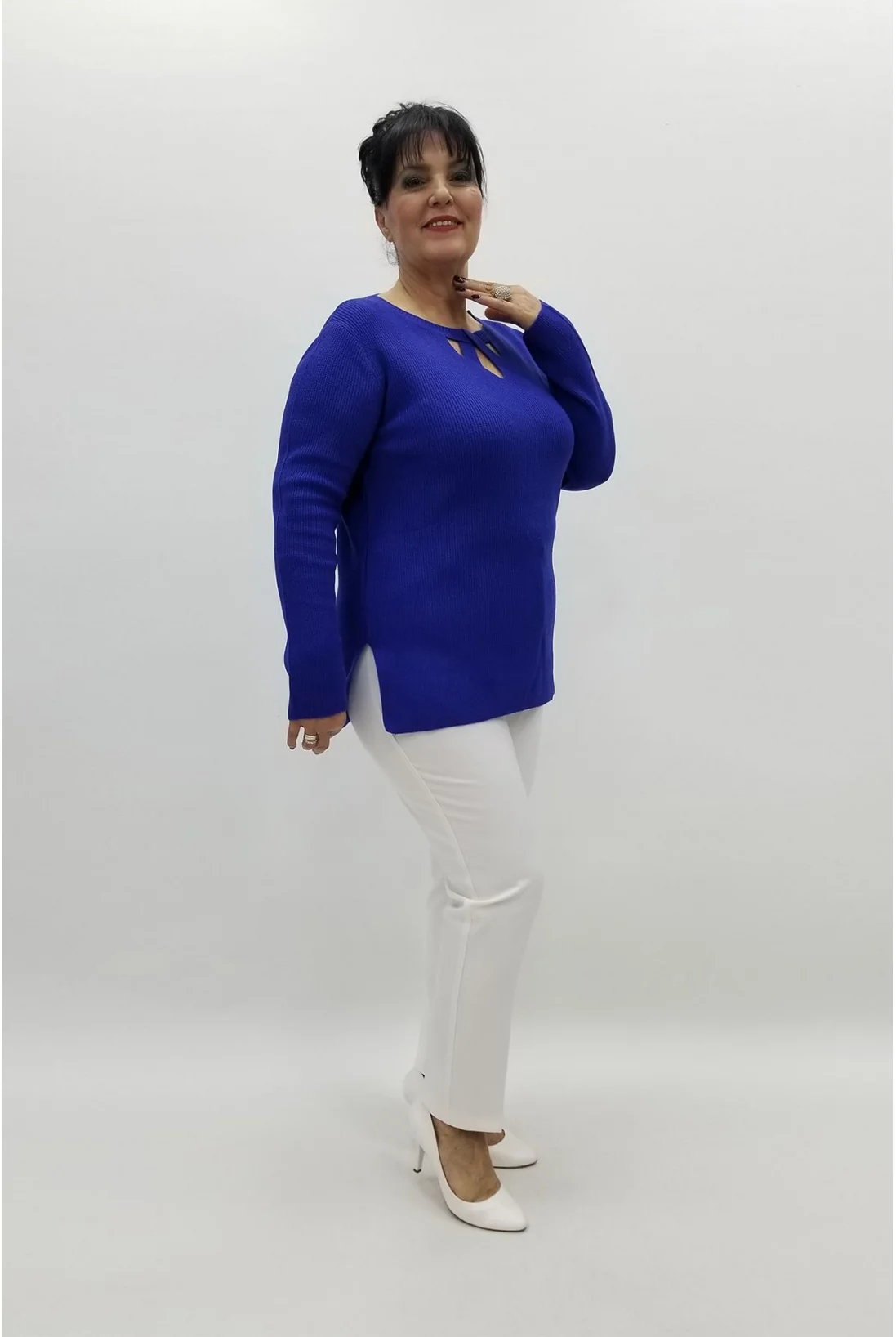 Miraggio Büyük Beden Triko 95914 SAKS