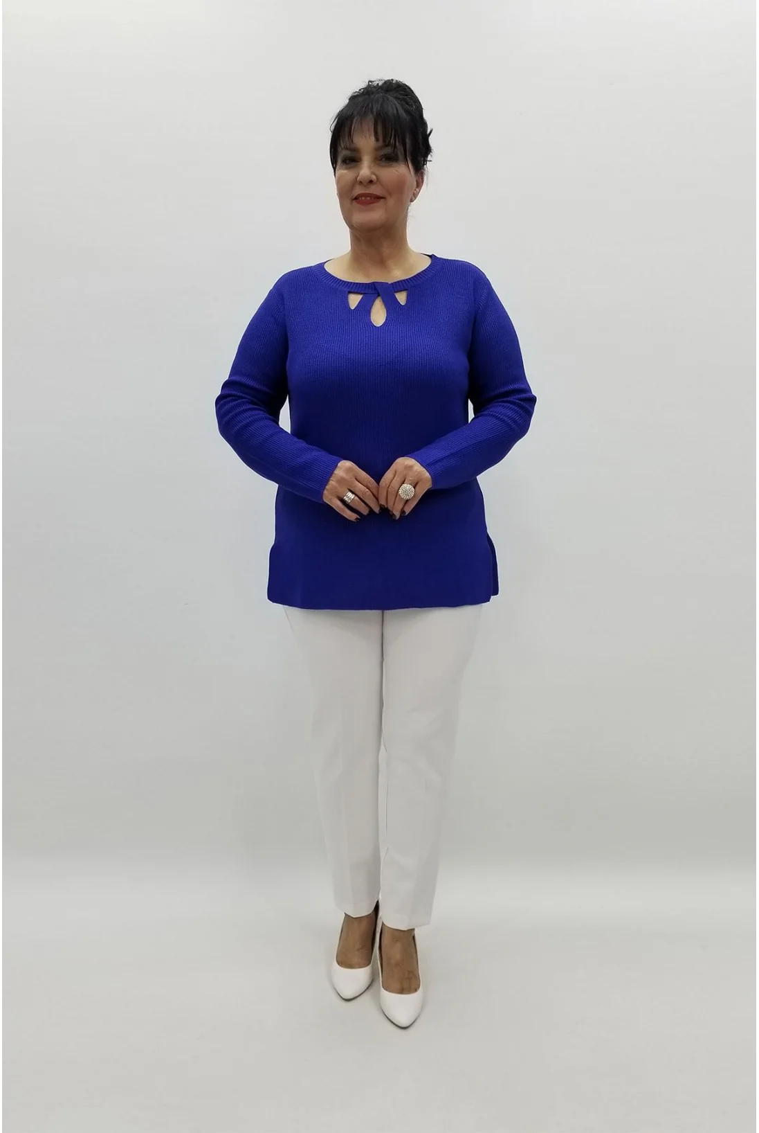 Miraggio Büyük Beden Triko 95914 SAKS