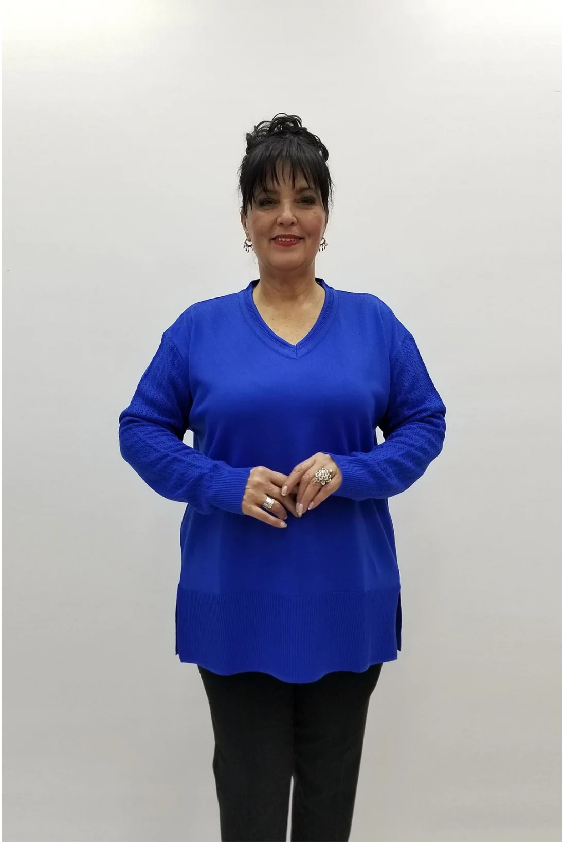 Miraggio Büyük Beden Triko 97142 SAKS