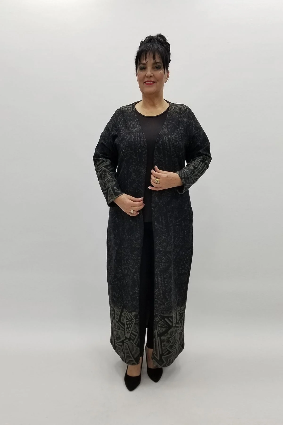 Miraggio Büyük Beden Ceket 97234 HAKİ