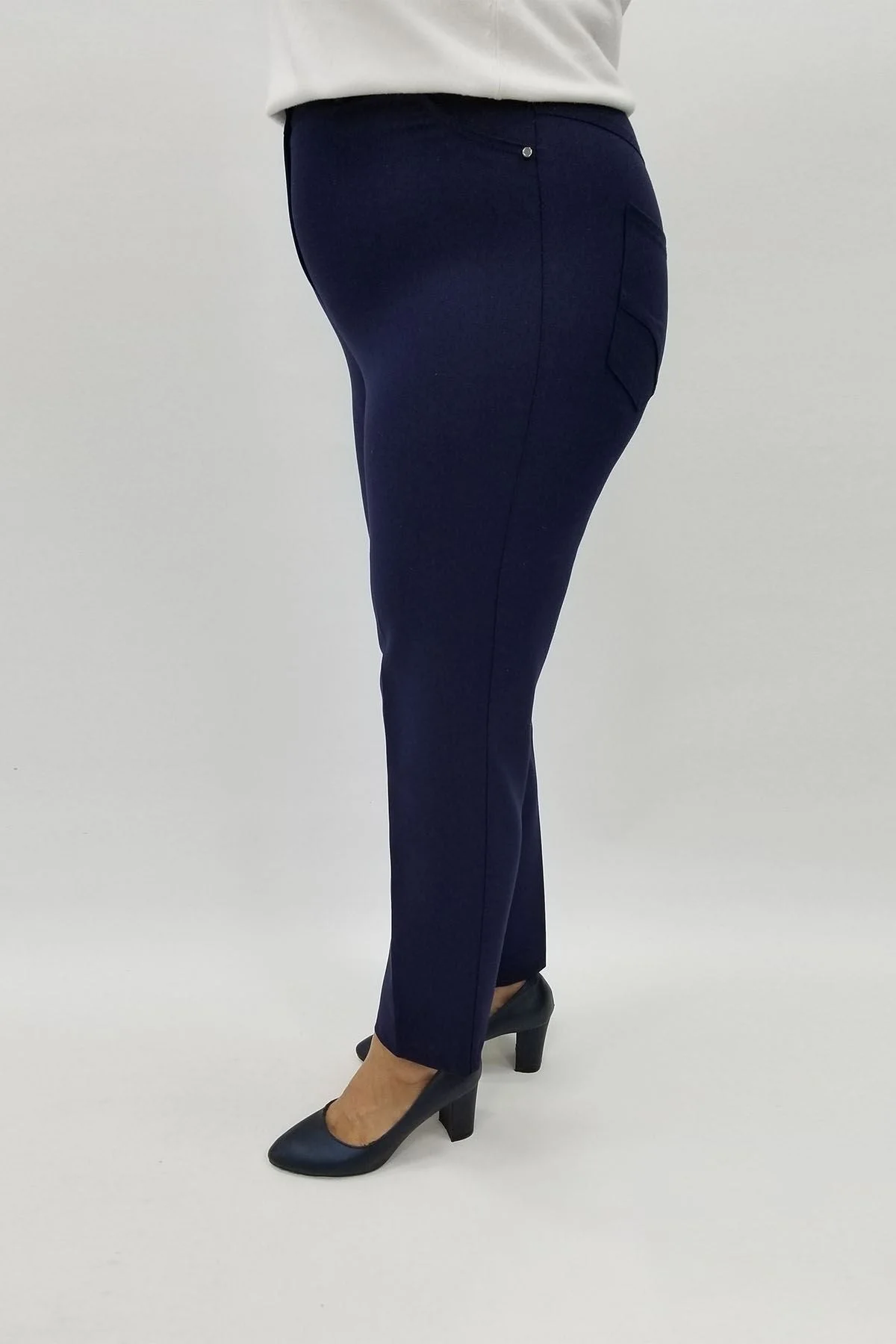 Miraggio Büyük Beden Pantolon 95018 LACİVERT