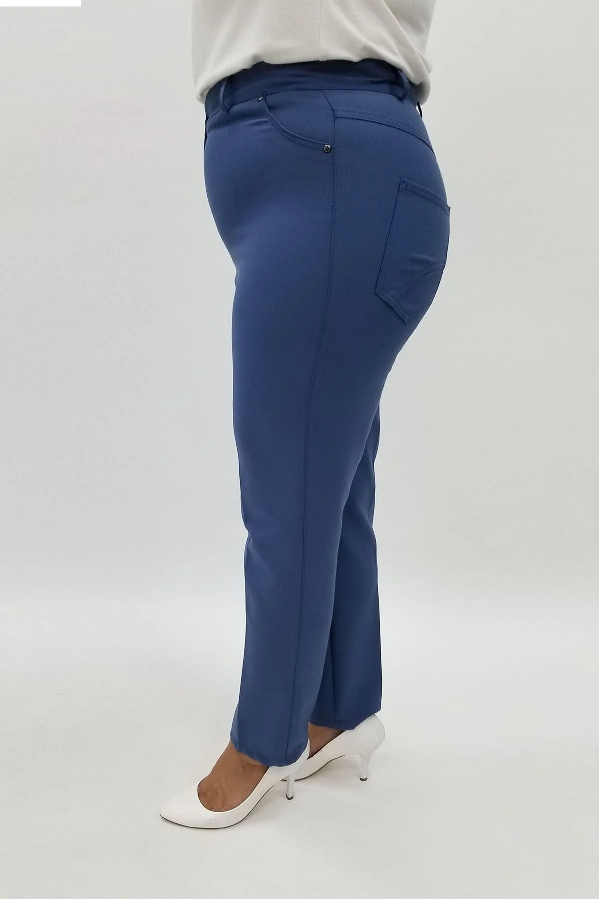 Miraggio Büyük Beden Pantolon 95018 MAVİ