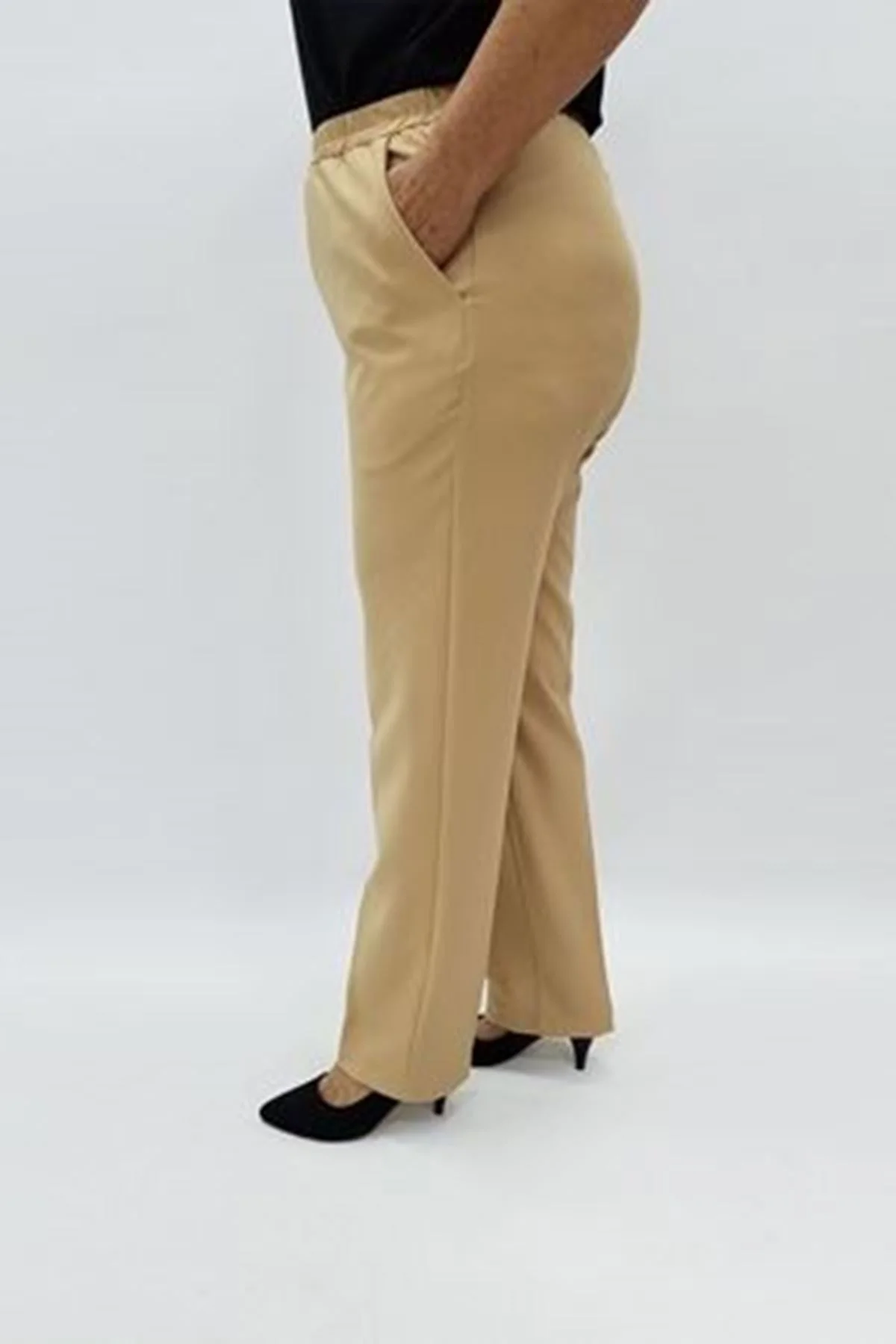 Miraggio Büyük Beden Pantolon 97200 A. CAMEL