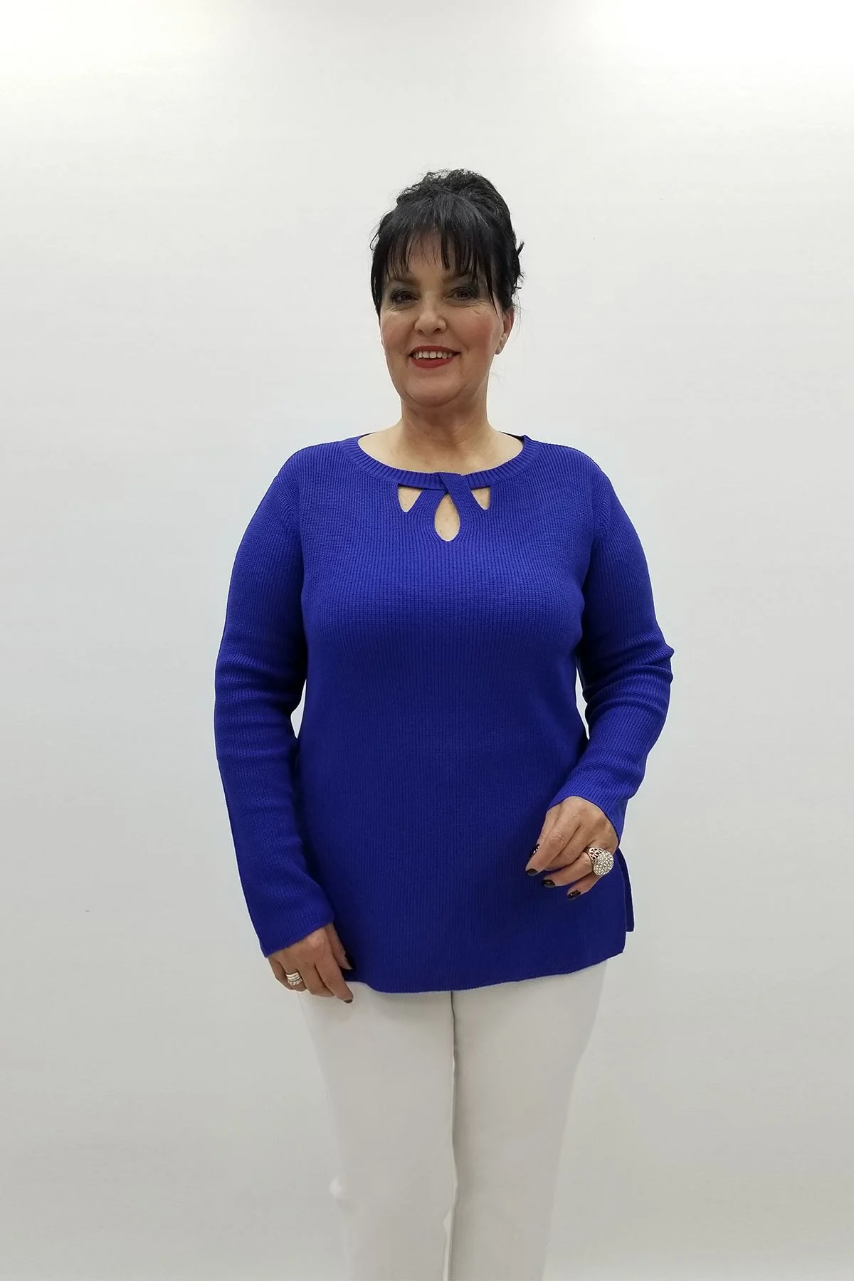 Miraggio Büyük Beden Triko 95914 SAKS