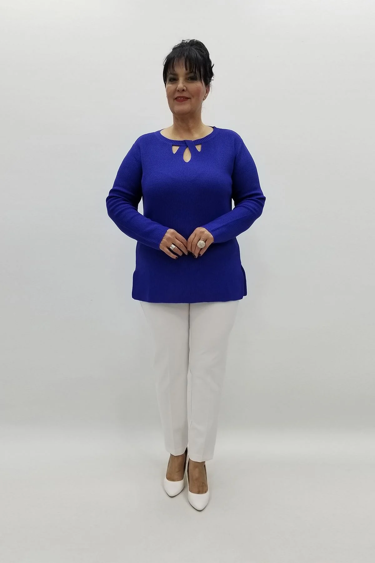 Miraggio Büyük Beden Triko 95914 SAKS