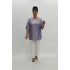 Miraggio Büyük Beden Bluz 97875 İNDİGO