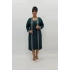 Miraggio Büyük Beden Elbise 97982 YEŞİL