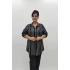 Miraggio Büyük Beden Gömlek 97828 SİYAH/BEYAZ