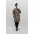 Miraggio Büyük Beden Gömlek 97959 KAHVE-SİYAH