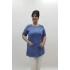 Miraggio Büyük Beden Bluz 97458 MAVİ