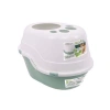 M-PETS Eco Tanta Üstten Girişli Kapalı Kedi Tuvaleti Sea Green