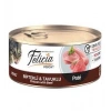 Felicia Kıyılmış Biftekli ve Tavuk Etli 85 gr Yetişkin Konserve Kedi Maması