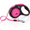 Flexi Neon Şerit Otomatik Köpek Tasması Small 5 mt Pembe