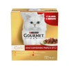 Gourmet Gold Soslu Parça Etli Karışık Çeşitli Yetişkin Kedi Konservesi 85 gr 8 AL 6 ÖDE