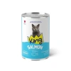 King King Sos İçerisinde Et Parçacıklı Somonlu Kedi Konservesi 400 gr