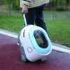 M-Pets Trolley Taşıma Çantası White Blue 35X31X47Cm