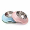 Nunbell Melamin Çelik Mama Kabı Tekli Oval