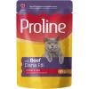 Proline Pouch Jelly Jöle İçinde Et Parçacıklı Dana Etli Yaş Kedi Maması 85 gr