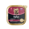 Reflex Plus Sos İçinde Et Parçacıklı Dana Etli Mini ve Küçük Irk Yetişkin Köpek Konservesi 85 Gr