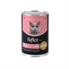 Reflex Plus Sos İçinde Et Parçacıklı Somonlu Yetişkin Kedi Konservesi 400gr