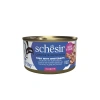 Schesir Ton Balığı Ringa Balığı ve Pirinçli Pişirme Suyunda Yetişkin Kedi Konservesi 85g