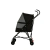 Tommy Evcil Hayvan Arabası 60x43x94 cm Siyah Max 15 kg