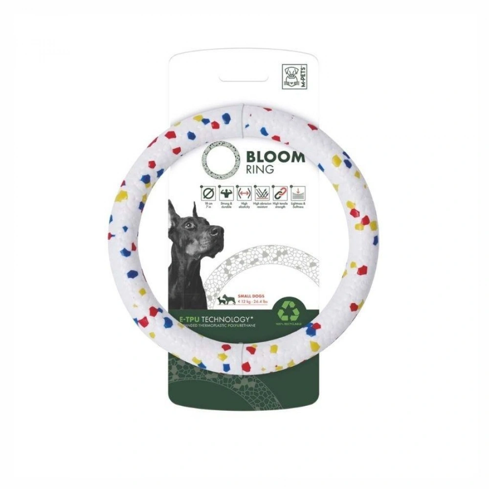 M-Pets Bloom Ring Parçalanmaz Köpek Halka Oyuncağı