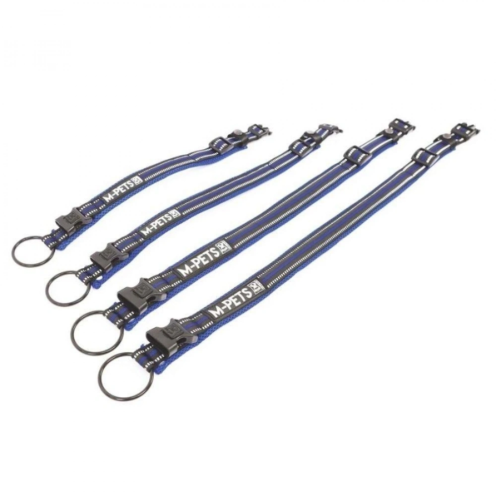 M-Pets Hıkıng Reflektörlü Soft Boyun Tasması Blue L