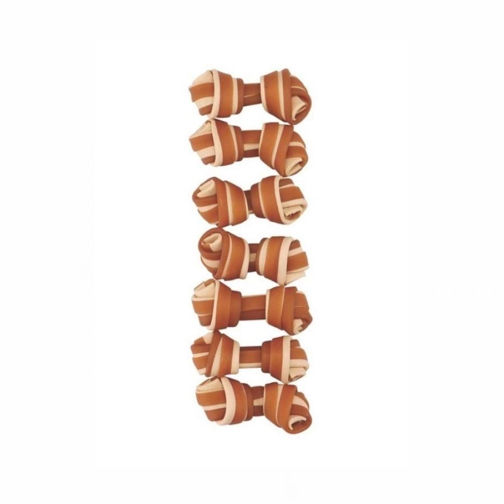 M-Pets Trusty Beef Tatlı Patatesli 7li 140 gr Düğümlü Kemik