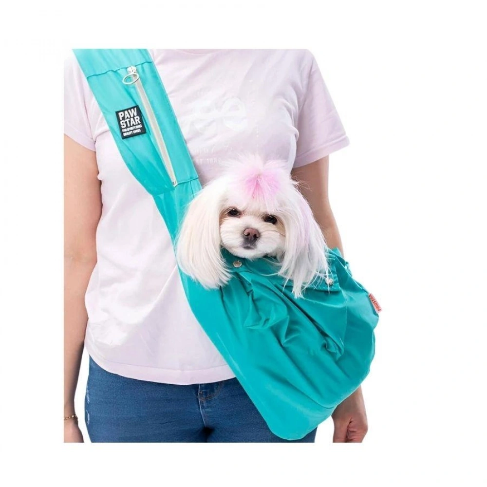 Pawstar Crossbody Kedi Köpek Taşıma Çantası Mint