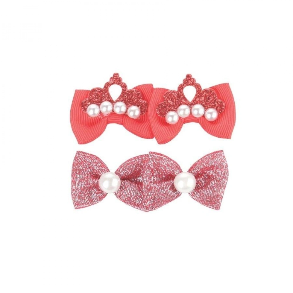 M-Pets Glam Köpekler İçin Aksesuar Toka Kırmızı