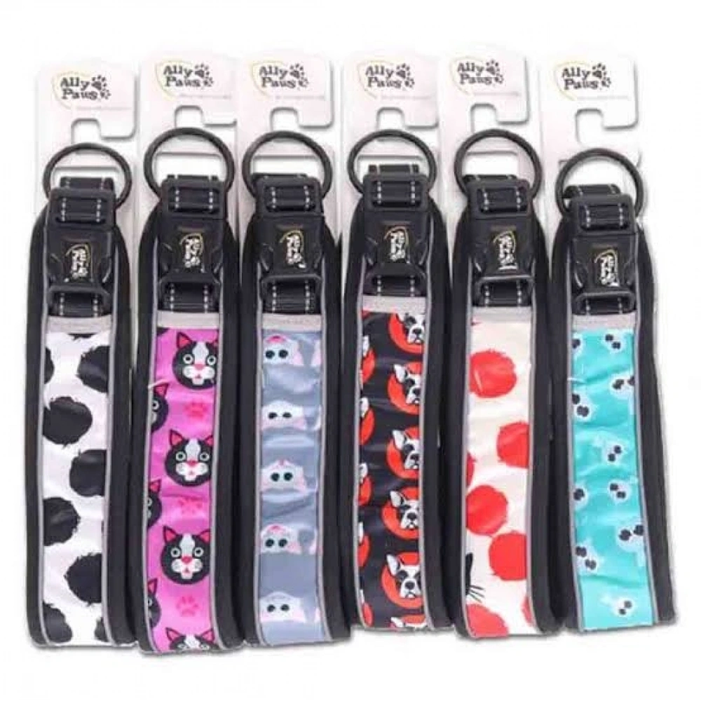 Ally Paws Dog Collar Köpek Boyun Tasması Large 2,5cmx40-60cm (Asortili)