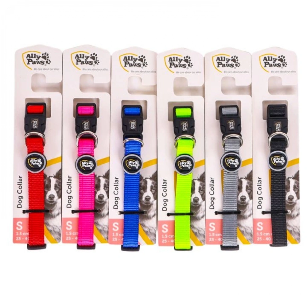 Ally Paws Dog Collar Köpek Boyun Tasması Small 1,5cmx25-40cm (Asortili)