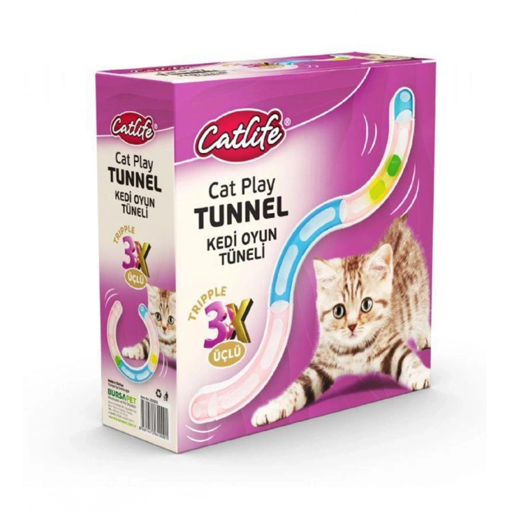 Catlife Kedi Oyun Tüneli 3lü