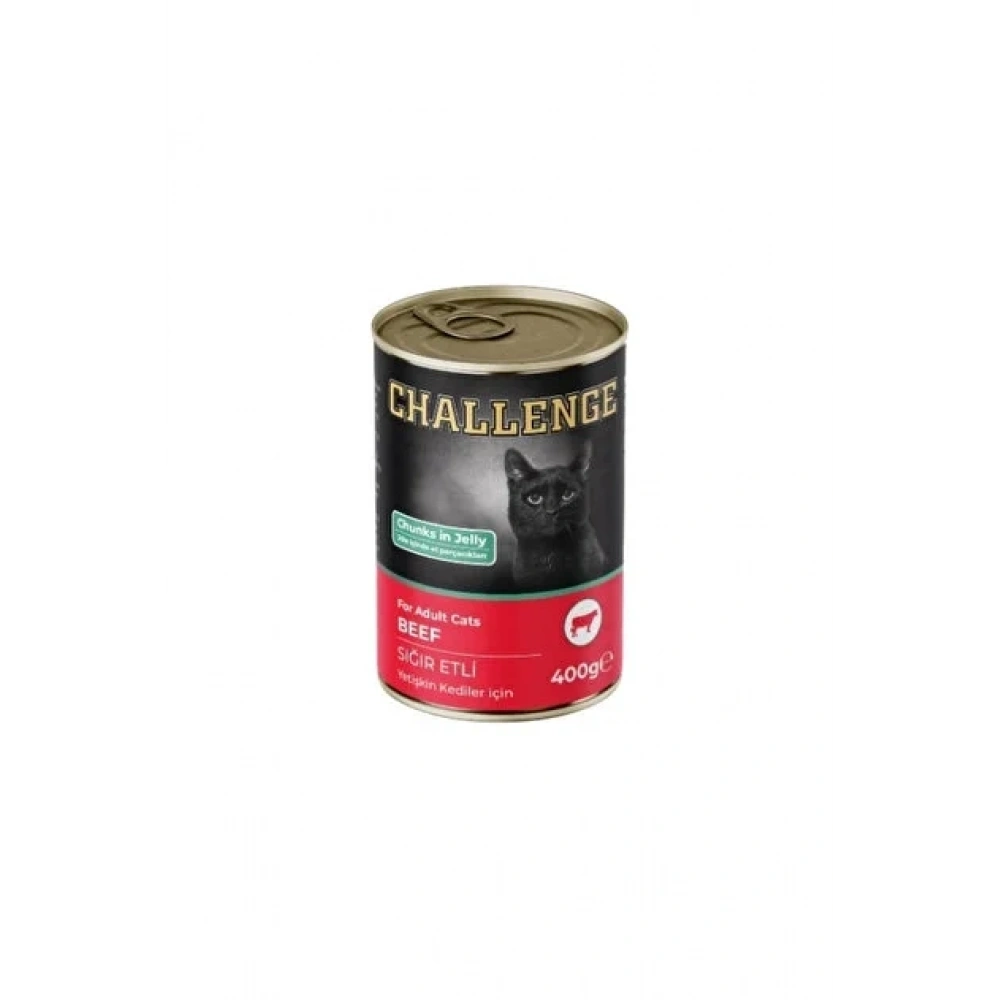 Challenge Sığır Etli Yetişkin Konserve Kedi Maması 400 Gr